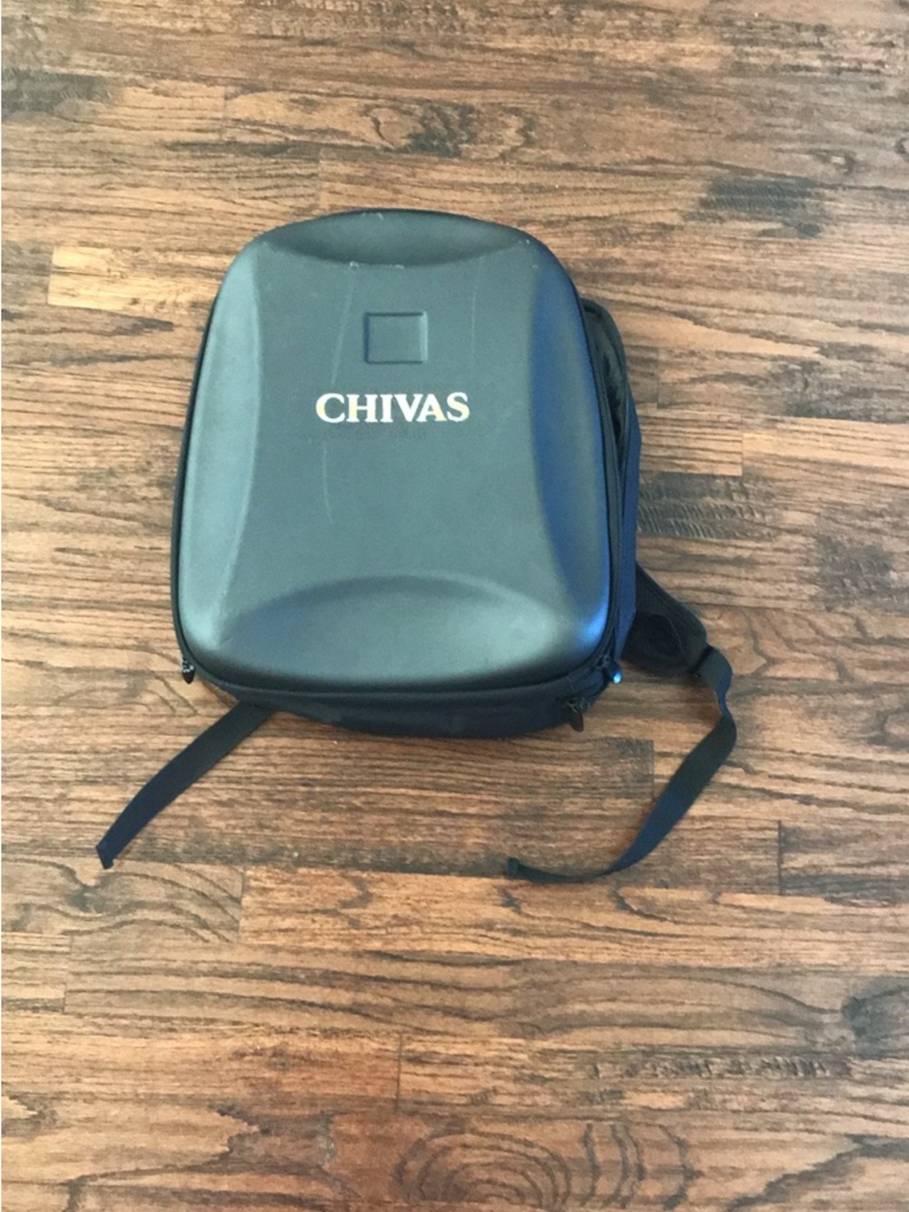 Chivas Black Hard-Shell Travel Backpack - Civas